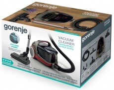 Gorenje VCEA03GAPRACY Porzsák nélküli porszívó Háztartás / Otthon / Kültér - Porszívó / takarítógép - Porzsák nélküli porszívó - 353276
