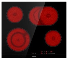 Gorenje ECS643BCSC üvegkerámia főzőlap Konyhai termékek - Sütő-főzőlap, tűzhely (beépíthető) - Elektromos főzőlap (beépíthető) - 345627