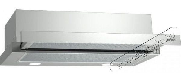 Gorenje BHP623E10X páraelszívó - inox Konyhai termékek - Páraelszívó - Beépíthető / kihúzható - 300377