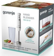 Gorenje HBX601W Botmixer Konyhai termékek - Konyhai kisgép (előkészítés / feldolgozás) - Botmixer - 353219