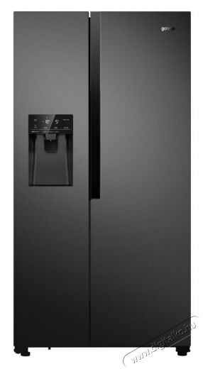 Gorenje NRS9182VB No Frost Side By Side hűtő Konyhai termékek - Hűtő, fagyasztó (szabadonálló) - Amerikai típusú Side By Side hűtő - 350580