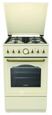 Gorenje K52CLI kombinált tűzhely Konyhai termékek - Sütő-főzőlap, tűzhely (szabadonálló) - Kombinált tűzhely (szabadonálló) - 345632