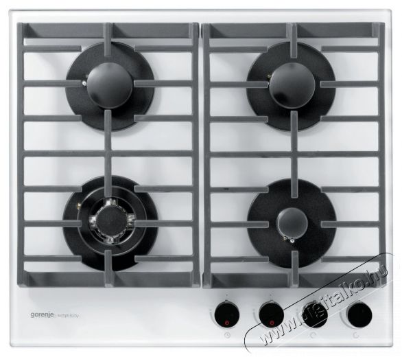 Gorenje GKTG6SY2W gázfőzőlap Konyhai termékek - Sütő-főzőlap, tűzhely (beépíthető) - Gázfőzőlap (beépíthető) - 283884
