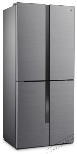 Gorenje NRM8181MX alulfagyasztós hűtőszekrény Konyhai termékek - Hűtő, fagyasztó (szabadonálló) - Amerikai típusú Side By Side hűtő - 353241