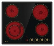 Gorenje EC642CLB üvegkerámia főzőlap Konyhai termékek - Sütő-főzőlap, tűzhely (beépíthető) - Elektromos főzőlap (beépíthető) - 353205