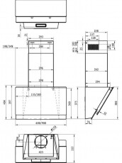 Gorenje WHI649EB kürtős páraelszívó Konyhai termékek - Páraelszívó - Kürtős - 362215