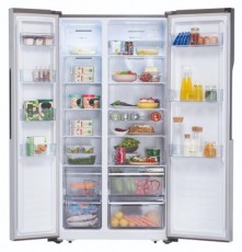 Gorenje NRS8181KX Side by side hűtőszekrény Konyhai termékek - Hűtő, fagyasztó (szabadonálló) - Amerikai típusú Side By Side hűtő - 371580