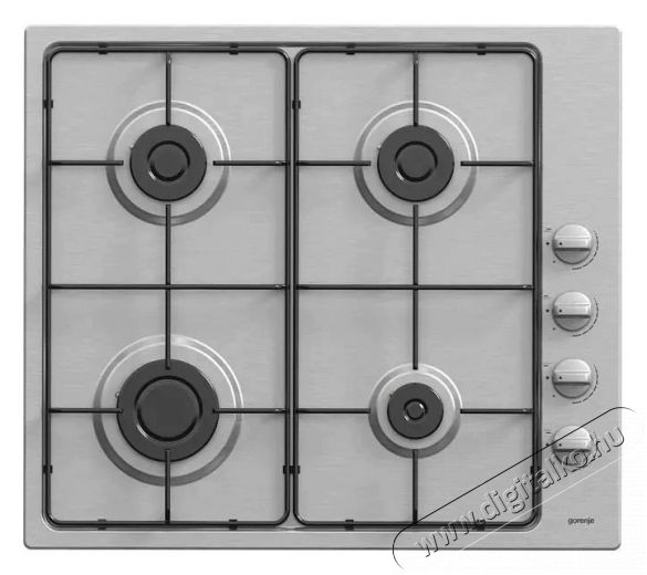 Gorenje G640SX Beépíthető gáz főzőlap Konyhai termékek - Sütő-főzőlap, tűzhely (beépíthető) - Gázfőzőlap (beépíthető) - 371582