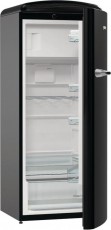 Gorenje ORB153BK Egyajtós hűtőszekrény - fekete Konyhai termékek - Hűtő, fagyasztó (szabadonálló) - Egyajtós hűtő - 353247