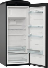 Gorenje ORB153BK Egyajtós hűtőszekrény - fekete Konyhai termékek - Hűtő, fagyasztó (szabadonálló) - Egyajtós hűtő - 353247