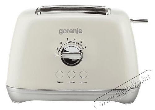 Gorenje T900RL Kenyérpirító Konyhai termékek - Konyhai kisgép (sütés / főzés / hűtés / ételkészítés) - Kenyérpirító - 353273