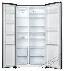 Gorenje NRS918EMB Side By Side hűtő Konyhai termékek - Hűtő, fagyasztó (szabadonálló) - Amerikai típusú Side By Side hűtő - 373108