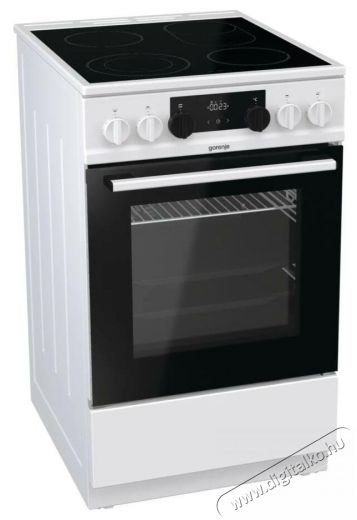 Gorenje ECS5350WA kerámialapos tűzhely Konyhai termékek - Sütő-főzőlap, tűzhely (szabadonálló) - Elektromos tűzhely (szabadonálló) - 373087