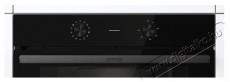 Gorenje BO6717E03BG beépíthető sütő Konyhai termékek - Sütő-főzőlap, tűzhely (beépíthető) - Sütő (beépíthető) - 374980