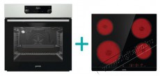 Gorenje BO735E114X+ECT41SC beépíthető sütő és főzőlap szett Konyhai termékek - Sütő-főzőlap, tűzhely (beépíthető) - Sütő-főzőlap szett (beépíthető) - 365592