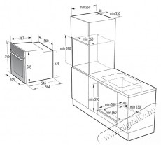 Gorenje BPS6737E03X beépíthető sütő Konyhai termékek - Sütő-főzőlap, tűzhely (beépíthető) - Sütő (beépíthető) - 378467