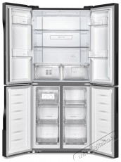 Gorenje NRM818FMB Side by side hűtő Konyhai termékek - Hűtő, fagyasztó (szabadonálló) - Amerikai típusú Side By Side hűtő - 383716
