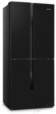 Gorenje NRM818FMB Side by side hűtő Konyhai termékek - Hűtő, fagyasztó (szabadonálló) - Amerikai típusú Side By Side hűtő - 383716