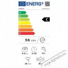 Gorenje WNHPI62SCS Elöltöltős mosógép Háztartás / Otthon / Kültér - Mosógép / szárítógép - Elöltöltős keskeny (45cm-ig) mosógép - 383722