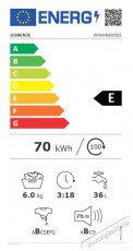 Gorenje WNHVB60SES Elöltöltős mosógép Háztartás / Otthon / Kültér - Mosógép / szárítógép - Elöltöltős keskeny (45cm-ig) mosógép - 383721