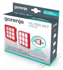 Gorenje HFGFAC / 732742 VCEA01GACWCY-hoz porszívó HEPA filter szűrőkészlet Háztartás / Otthon / Kültér - Porszívó / takarítógép - Szűrő - 393005