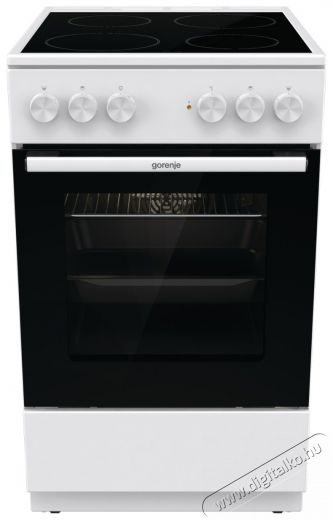 Gorenje GEC5A41WG Elektromos tűzhely Konyhai termékek - Sütő-főzőlap, tűzhely (szabadonálló) - Elektromos tűzhely (szabadonálló) - 400173