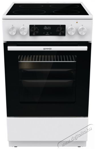 Gorenje GEC5C42WG Elektromos tűzhely Konyhai termékek - Sütő-főzőlap, tűzhely (szabadonálló) - Elektromos tűzhely (szabadonálló) - 400175
