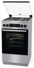 Gorenje GKS5C70XF Kombinált tűzhely Konyhai termékek - Sütő-főzőlap, tűzhely (szabadonálló) - Kombinált tűzhely (szabadonálló) - 400195