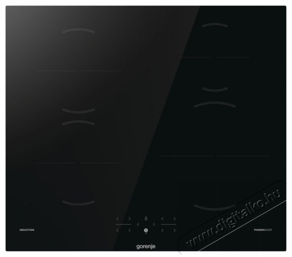 Gorenje GI6401BSC beépíthető indukciós főzőlap Konyhai termékek - Sütő-főzőlap, tűzhely (beépíthető) - Indukciós főzőlap (beépíthető) - 493476