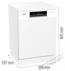 Gorenje GS642E90W Mosogatógép - fehér Konyhai termékek - Mosogatógép - Normál (60cm) szabadonálló mosogatógép - 494310