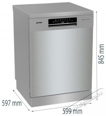 Gorenje GS642E90X Szabadonálló mosogatógép Konyhai termékek - Mosogatógép - Normál (60cm) szabadonálló mosogatógép - 494311