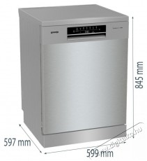 Gorenje GS643E90X Mosogatógép Konyhai termékek - Mosogatógép - Normál (60cm) szabadonálló mosogatógép - 494313