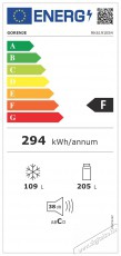 Gorenje RK6191ES4 alulfagyasztós hűtőszekrény Konyhai termékek - Hűtő, fagyasztó (szabadonálló) - Alulfagyasztós kombinált hűtő - 362199