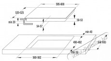 Gorenje ECS643BCSC üvegkerámia főzőlap Konyhai termékek - Sütő-főzőlap, tűzhely (beépíthető) - Elektromos főzőlap (beépíthető) - 345627