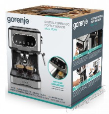 Gorenje ESCM15DBK eszpresszó kávéfőző Konyhai termékek - Kávéfőző / kávéörlő / kiegészítő - Presszó kávéfőző - 373091