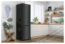 Gorenje NRK6202EBXL4 KitchenFit Hűtőszekrény Konyhai termékek - Hűtő, fagyasztó (szabadonálló) - Alulfagyasztós kombinált hűtő - 501388