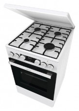 Gorenje GK5C42WH-B kombinált gáztűzhely Konyhai termékek - Sütő-főzőlap, tűzhely (szabadonálló) - Kombinált tűzhely (szabadonálló) - 501693