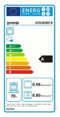 Gorenje GK5C42WH-B kombinált gáztűzhely Konyhai termékek - Sütő-főzőlap, tűzhely (szabadonálló) - Kombinált tűzhely (szabadonálló) - 501693