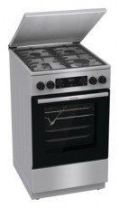 Gorenje GKS5C71XF kombinált gáztűzhely Konyhai termékek - Sütő-főzőlap, tűzhely (szabadonálló) - Kombinált tűzhely (szabadonálló) - 501696