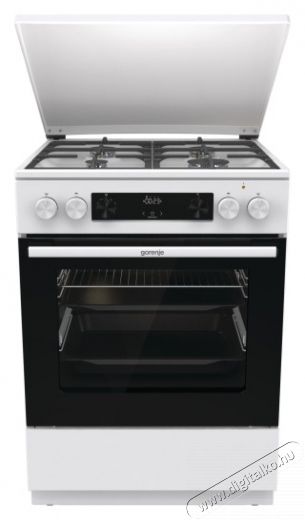 Gorenje GKS6C71WF kombinált gáztűzhely Konyhai termékek - Sütő-főzőlap, tűzhely (szabadonálló) - Kombinált tűzhely (szabadonálló) - 501698