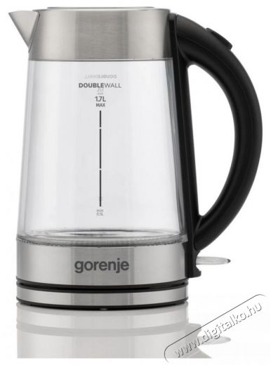 Gorenje K17GDWII 1,7 L-es üveg vízforraló Konyhai termékek - Vízforraló / teafőző - 502213