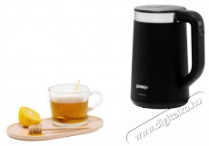 Gorenje K17TRDW 1,7L-es fekete vízforraló Konyhai termékek - Vízforraló / teafőző - 502210