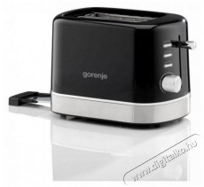 Gorenje T800DB fekete 2 szeletes kenyérpirító Konyhai termékek - Konyhai kisgép (sütés / főzés / hűtés / ételkészítés) - Kenyérpirító - 502368