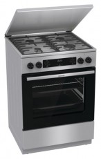 Gorenje GKS6C71XF kombinált gáztűzhely Konyhai termékek - Sütő-főzőlap, tűzhely (szabadonálló) - Kombinált tűzhely (szabadonálló) - 502737