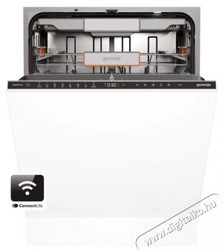 Gorenje GV693A65UVAD beépíthető mosogatógép Konyhai termékek - Mosogatógép - Normál (60cm) beépíthető mosogatógép - 502633