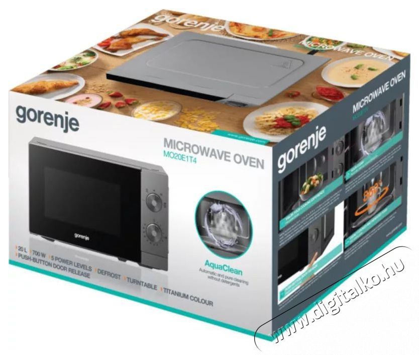 Gorenje MO20E1T4 MIKROHULL&Aacute;M&Uacute; S&Uuml;TŐ Konyhai term&eacute;kek - Mikrohull&aacute;m&uacute; s&uuml;tő - Mikrohull&aacute;m&uacute; s&uuml;tő (szabadon&aacute;ll&oacute;) - 502867