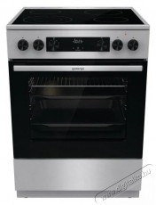 Gorenje GECS6C70XC Konyhai termékek - Sütő-főzőlap, tűzhely (szabadonálló) - Elektromos tűzhely (szabadonálló) - 504413