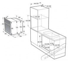 Gorenje JUMB SET PYRO/I Konyhai termékek - Sütő-főzőlap, tűzhely (beépíthető) - Sütő-főzőlap szett (beépíthető) - 504423