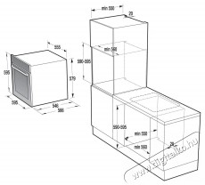 Gorenje BO798S38BG Konyhai termékek - Sütő-főzőlap, tűzhely (beépíthető) - Sütő (beépíthető) - 504406
