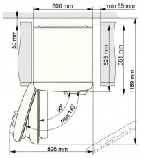 Gorenje ONRK619DR-L Konyhai termékek - Hűtő, fagyasztó (szabadonálló) - Alulfagyasztós kombinált hűtő - 504433